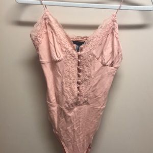 Pink bodysuit